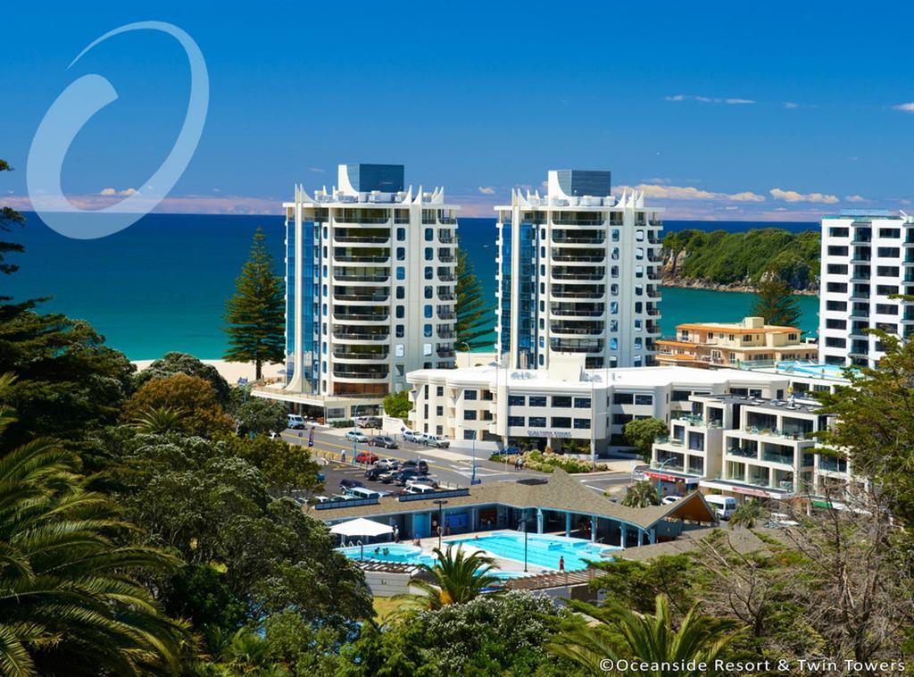 Oceanside Resort & Twin Towers Mount Maunganui Exterior photo